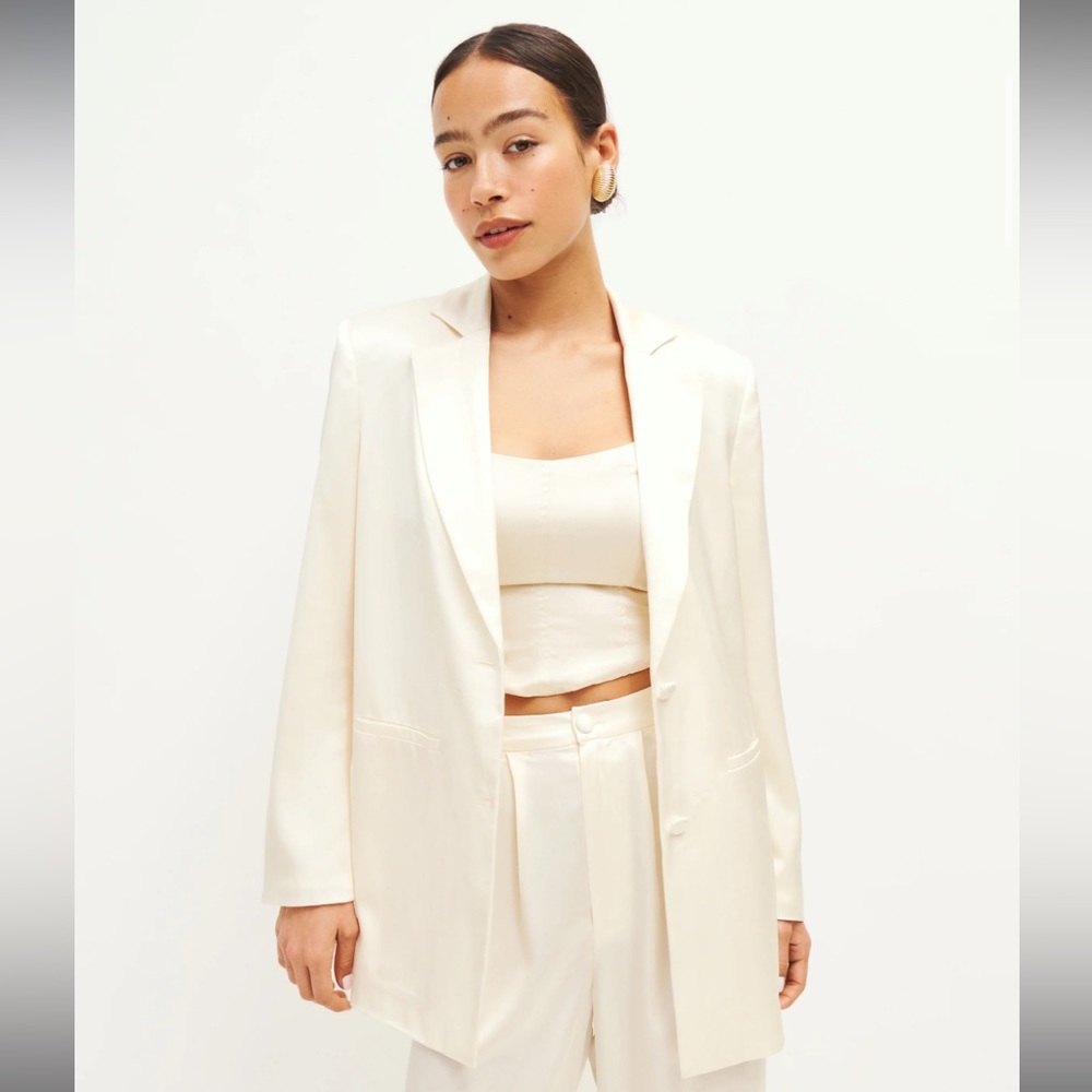 NWT Reformation Vera Blazer Size S